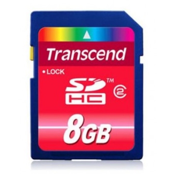  SDHC 08Gb Transcend Класс 2