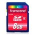  SDHC 08Gb Transcend Класс 2