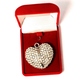 Упаковка для сувенирных флешек BOX04 (красный, бархатная, 610х780х310)
