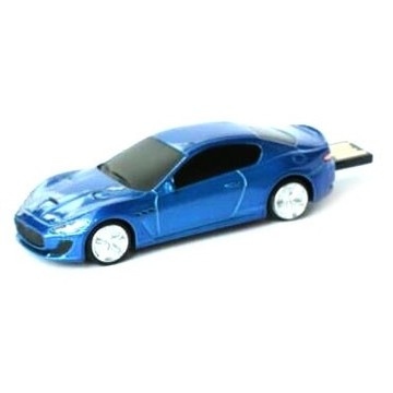 Оригинальная подарочная флешка Present CAR19 04GB Blue (Спортивный автомобиль)