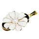 Оригинальная подарочная флешка Present FLW03 256GB White (цветочек с 10 лепестками и жемчужиной в центре)