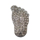 Оригинальная подарочная флешка Present FOOT03 16GB Silver (флешка-стопа, вся обсыпанная кристаллами)