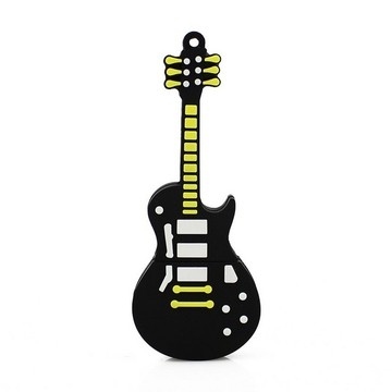 Оригинальная подарочная флешка Present GTR12 128GB Black (гитара Hard Rock)