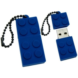 Оригинальная подарочная флешка Present ORIG08 16GB Blue (флешка-конструктор LEGO)