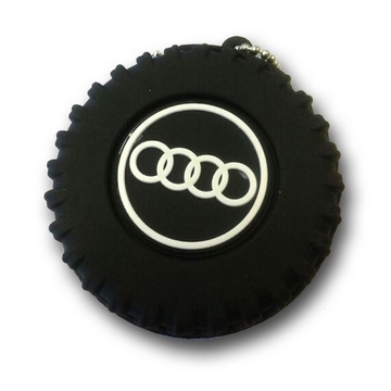 Оригинальная подарочная флешка Present ORIG100 08GB (колесо с логотипом AUDI, без блистера)