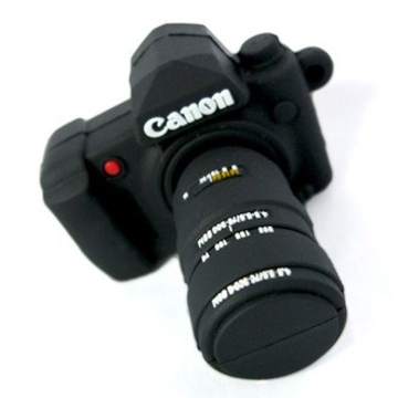 Оригинальная подарочная флешка Present ORIG23 02GB (флешка - зеркальный фотоаппарат Canon)