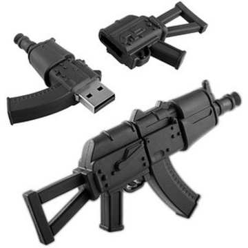Оригинальная подарочная флешка Present ORIG56 16GB Black (автомат AK-47)