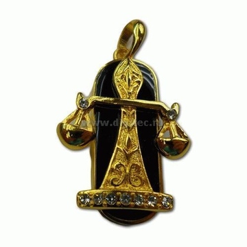 Оригинальная подарочная флешка Present ZODIAC08 16GB (знак зодиака весы на темном фоне)