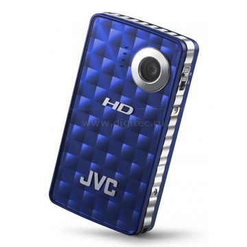 Цифровая видеокамера JVC FM1G Blue (FullHD, 128MB, 8mpx)