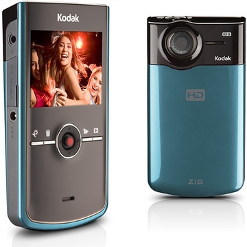 Цифровая видеокамера Kodak ZI8 Blue