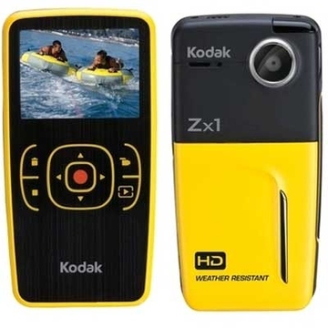 Цифровая видеокамера Kodak ZX1 Yellow