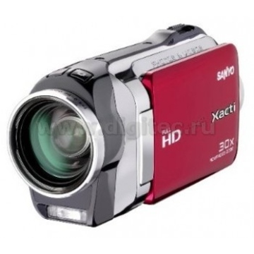 Цифровая видеокамера Sanyo SH-1EX Red