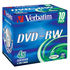 DVD-RW Verbatim Jewel Case 10шт 