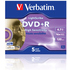 DVD+R  Verbatim Jewel Case 5шт 