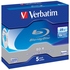 Blu-Ray BD-R Verbatim Jewel Case 5шт 