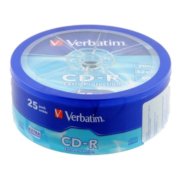 CD-R Verbatim Shrink 50шт (700Mb, 52x, Datalife, 43728)