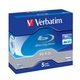 Blu-Ray BD-R Verbatim Jewel Case 5шт (50GB, 6x, 43748)