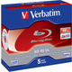 Blu-Ray BD-RE ("болванка") Verbatim Jewel Case 5шт (50GB, 2x, 43760)