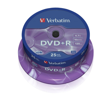 Blu-Ray BD-R Verbatim Cake Box 50шт (25GB, 6x, 43773)