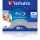 Blu-Ray BD-R Verbatim Slim Case 20шт (25GB, 6x, 43783)