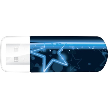 Накопитель USB2.0 Verbatim Mini Neon Edition 16GB Blue