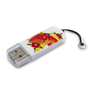 Накопитель USB2.0 Verbatim Mini Tattoo Edition 16GB Рыба