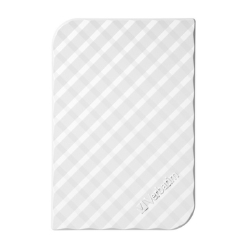 Внешний жесткий диск 1 TB Verbatim Store "n" Go Style White (2.5"", USB3.0, 53206)