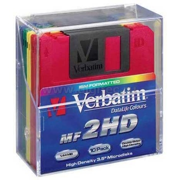 Дискеты Verbatim 2HD 10шт (3.5", картон, DL)