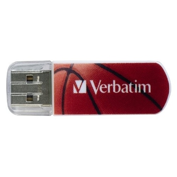 Накопитель USB2.0 Verbatim Mini Sport Edition 16GB Баскетбол