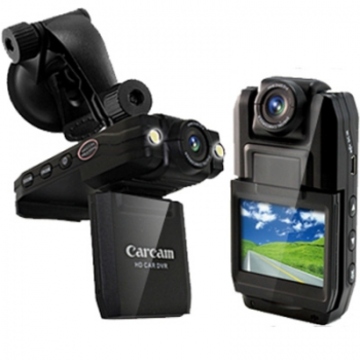 Видеорегистратор DVR-D5000 (экран 2", 3Mp, поворотный дисплей, угол обзора 140гр, наклон объектива(вверх-вниз), датчик движения, анти-шок,цикл запись)