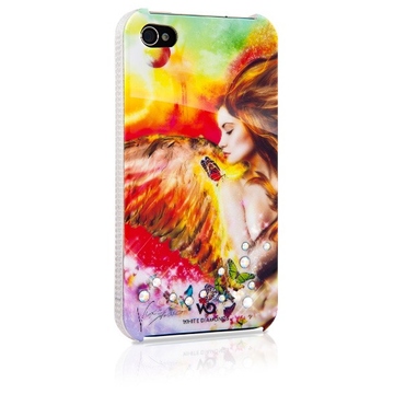 Футляр White Diamonds Angel Color (для iPhone 4/4S, пластик)