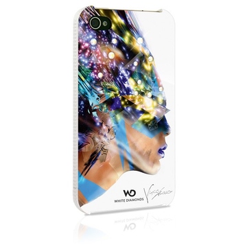 Чехол White Diamonds Nafrotiti White (для iPhone 4/4S, пластик)