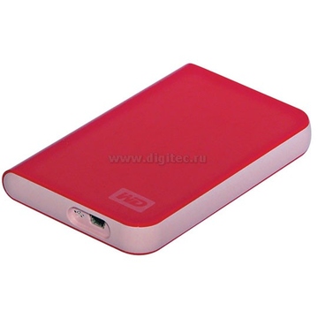 Накопитель HDD 250GB Western Digital My Passport Essential Portable Red (2.5", USB2.0)