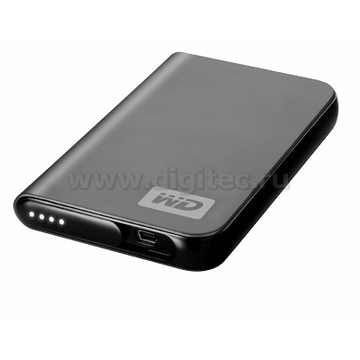 Накопитель HDD 250GB Western Digital My Passport Elite Portable Silver (2.5", USB2.0)