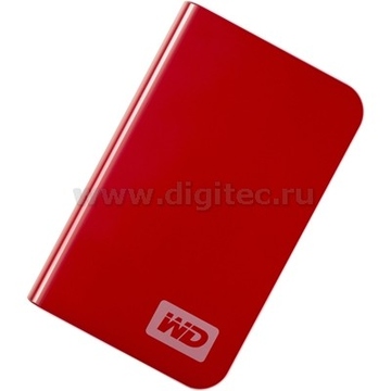 Накопитель HDD 400GB Western Digital My Passport Essential Portable Red (2.5", USB2.0)