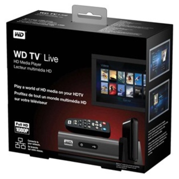 Медиаплеер Western Digital TV Live (HDMI, USB, Ethernet, без HDD)