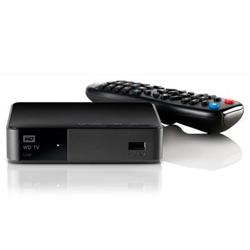 Медиаплеер Western Digital TV Live (HDMI, USB, Ethernet, composite A/V, Wi-Fi, optical audio)