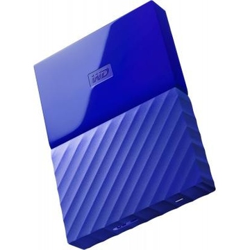 Внешний жесткий диск 2Тб Western Digital My Passport EXT Blue (2.5", USB2.0/3.0)