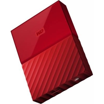 Внешний жесткий диск 2Тб Western Digital My Passport EXT Red (2.5", USB2.0/3.0)