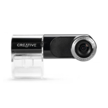 Web-камера Creative Live! Cam Notebook Ultra (USB1.1/2.0, фото 1.3Mp с интерполяцией и видео 800х600, сенсор1.3Mp, гарнитура)