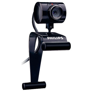 Web-камера Philips 230NC/00 (USB, 640х480) + гарнитура SHM2000 White Blue